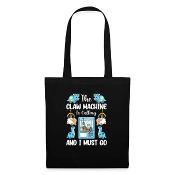 Claw Game Funny Claw Machine - Tote Bag - black - Front