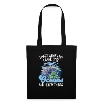 Marine Biology Ocean Marine Biologist - Tote Bag - black - Front