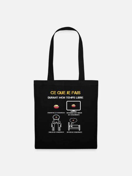 Freizeitgeschenke Sauerkraut - Stoffbeutel - Schwarz