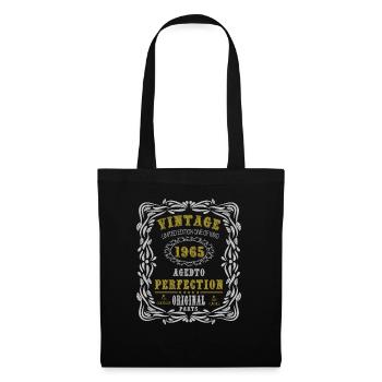Vintage Birthday Party 1965 Original Parts 59th - Sac en tissu - noir - Devant