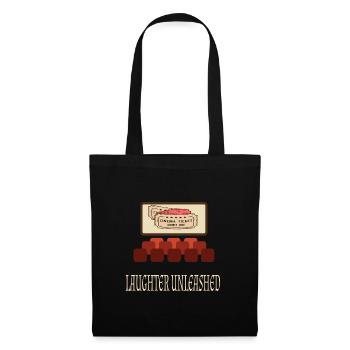 Cinéma Cinéphile Rétro Vintage Classique Cinéma TV - Sac en tissu - noir - Devant