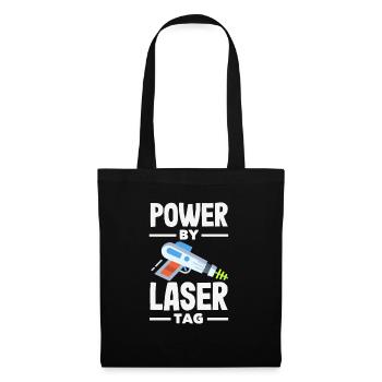 Indoor-laser-tag-party-outfit lasertag - Stoffbeutel - Schwarz - Vorne