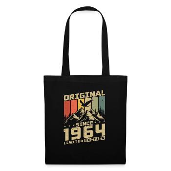Original 1964 Jahrgang Retro Geburtstag Geschenk - Tote Bag - black - Front