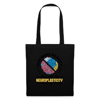 Unlock Your Brain's Potential Neuroplasticity - Stoffbeutel - Schwarz - Vorne