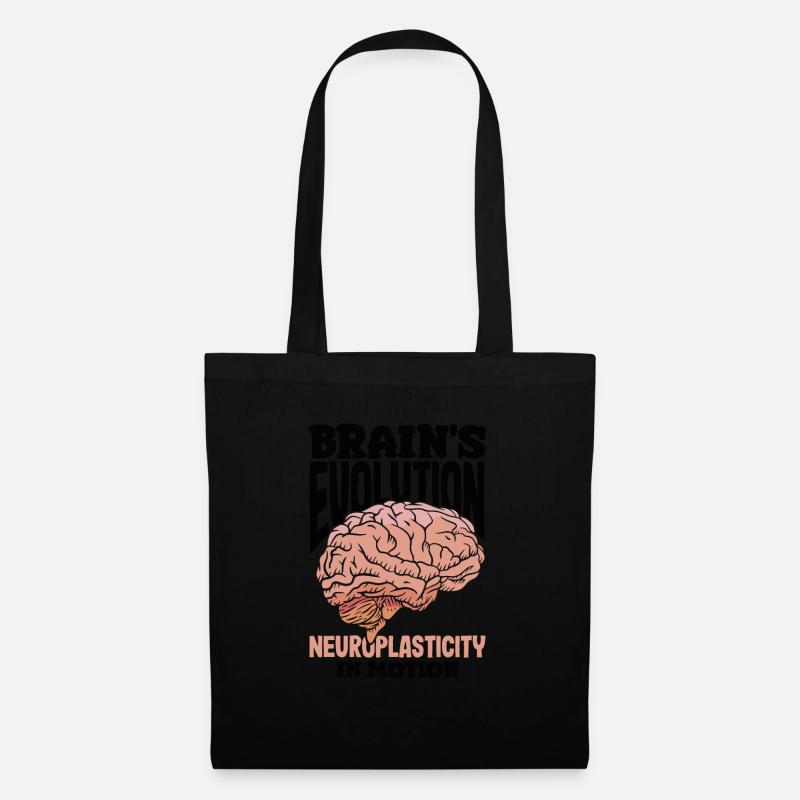 Unlock Your Brain's Potential Neuroplasticity - Stoffbeutel - Schwarz