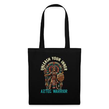 Aztec Warrior Native Mexican Aztec Civilization - Tote Bag - black - Front