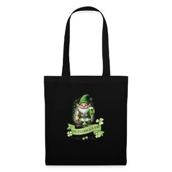 St. Patrick's Day Leprechaun I Green Beer I - Tote Bag - black - Front