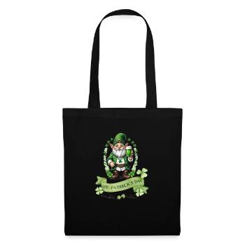 St. Patrick's Day Leprechaun I Green Beer I - Tote Bag - black - Front
