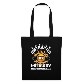 Retrograde planets Mercury Retrograde - Tote Bag - black - Front