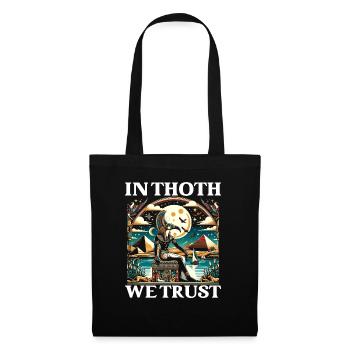 Mythologie égyptienne Diety Ibis Égypte ancienne - Sac en tissu - noir - Devant