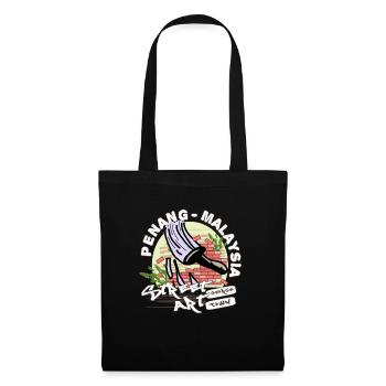 Paintings I Penang Street Art George Town - Tote Bag - black - Front