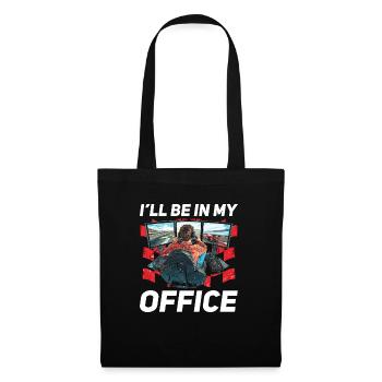 Simulator Cockpit Esports Sim Racing - Tote Bag - black - Front