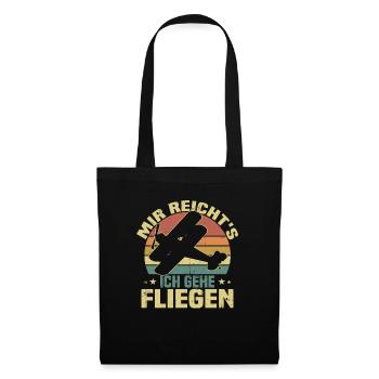 J’en ai assez, je vais m’envoler - Sac en tissu - noir - Devant