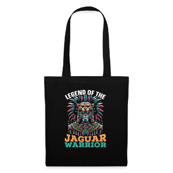 Aztec Jaguar Warrior Aztec Culture Indigenous - Tote Bag - black - Front