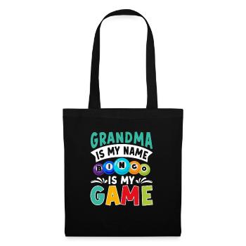 Joueur de bingo Gagnant de la loterie Bingo - Sac en tissu - noir - Devant