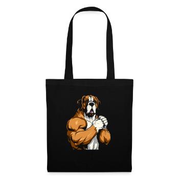 Saint Bernard Cool - Tote Bag - black - Front