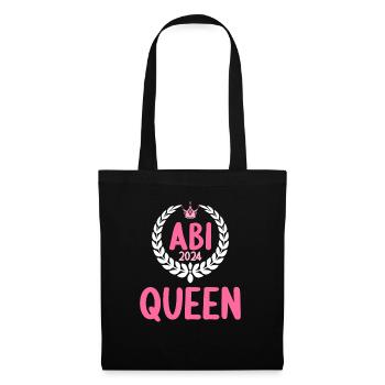 Abitur Jeunes Filles Abi Abitur 2024 - Sac en tissu - noir - Devant