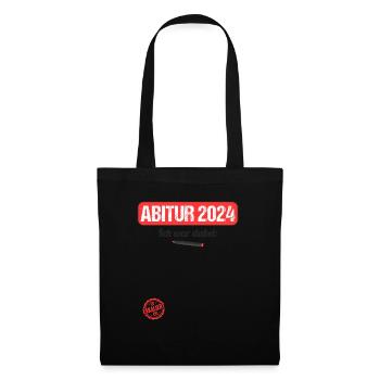 Abitur Young Girls Abitur Abitur 2024 - Tote Bag - black - Front