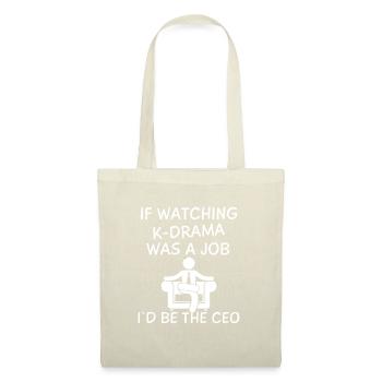 K-Drama Lover Funny KDrama Mom - Tote Bag - nature - Front