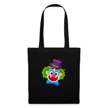 Clown, Carnival, Carnival, Carnival Costume, Parade, Celebration, Jester, - Tote Bag - black - Front