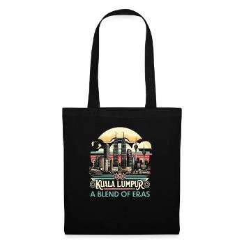 Kuala Lumpur Malaisie Voyage Vacances Malaisien - Sac en tissu - noir - Devant