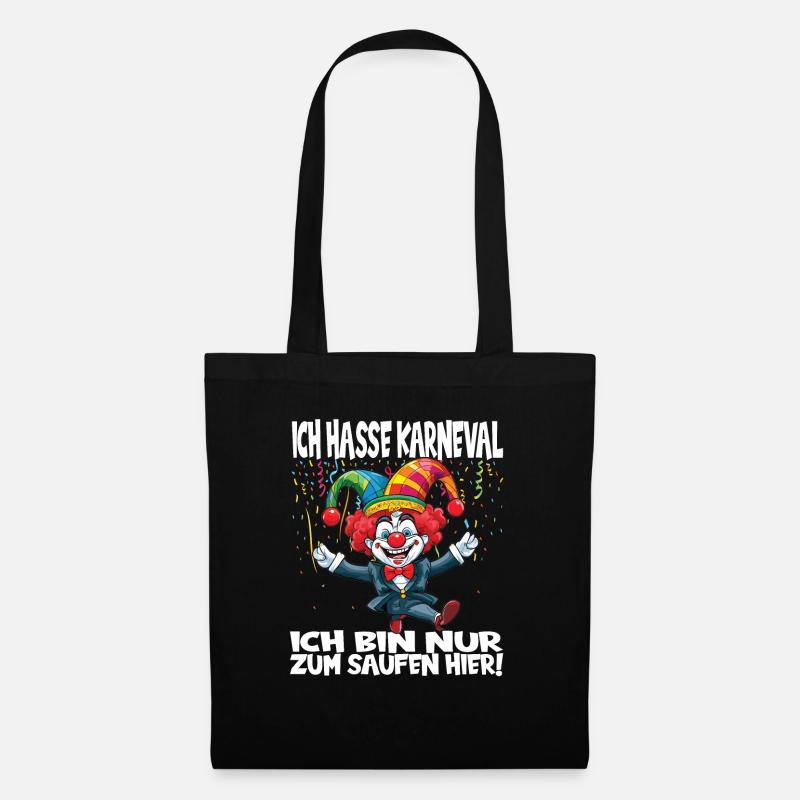 Costume de carnaval Carnaval Carnaval - Sac en tissu - noir