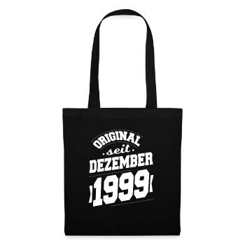 December 1999 Original for 24 years Man Woman - Tote Bag - black - Front