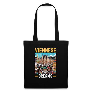 Vienna Austria Travel Vacation Country Austrian - Tote Bag - black - Front