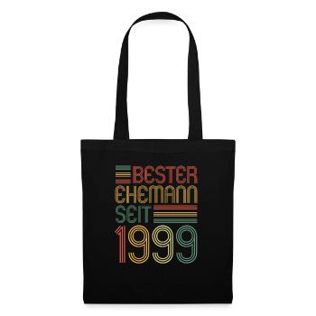 Best husband since 1999 25th wedding anniversary - Tote Bag - black - Front