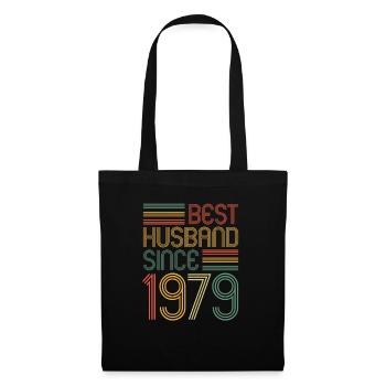 Best husband since 1979 45th wedding anniversary - Tote Bag - black - Front