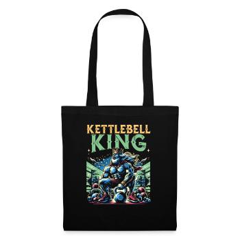 Kettlebell Workout Fitness Journey Bodybuilder - Tote Bag - black - Front