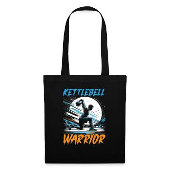 Kettlebell Workout Fitness Journey Bodybuilder - Tote Bag - black - Front