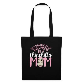 Chinchilla - Sac en tissu - noir - Devant