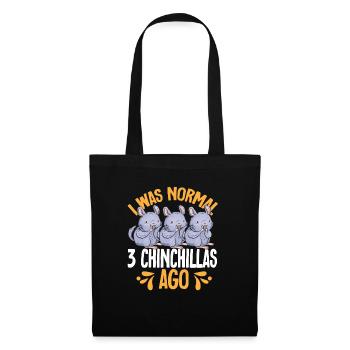 Chinchilla - Sac en tissu - noir - Devant