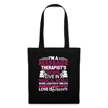 Massage Therapist Massage Therapist's Wife - Tote Bag - black - Front