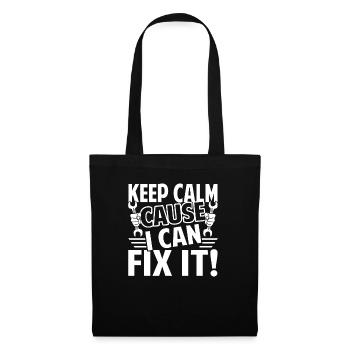 Mechanic Mechanic Keep Calm I Can Fix It - Tote Bag - black - Front