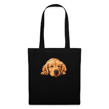 Golden Retriever - Tote Bag - black - Front