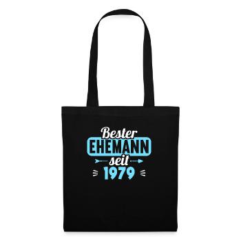 Best husband since 1979 45th wedding anniversary - Tote Bag - black - Front