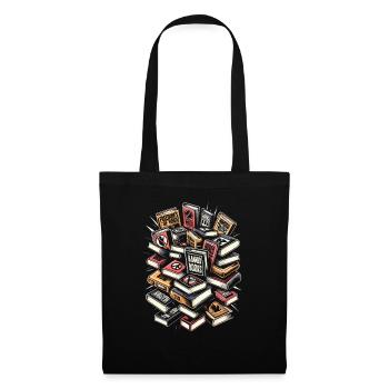 Read Banned Books Bookworm Book Lover Literature - Tote Bag - black - Front