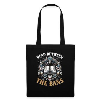 Read Banned Books Bookworm Book Lover Literature - Tote Bag - black - Front