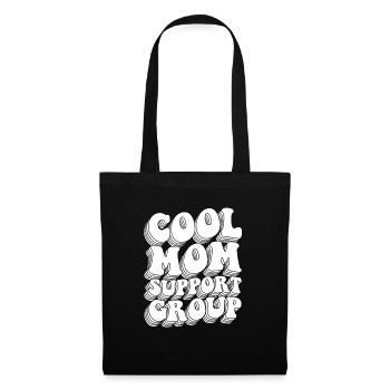 Maman Soutien Maman - Sac en tissu - noir - Devant