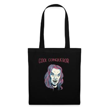 Cool Vampire Retro Halloween Beautiful Hot Fashion - Tote Bag - black - Front