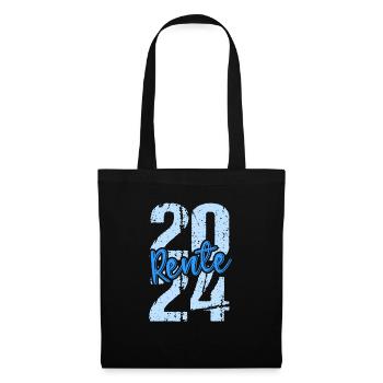 Retirement Pension Pensioner Pensioner Pension 2024 - Tote Bag - black - Front