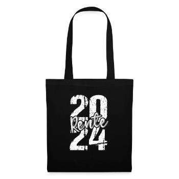 Retirement Pension Pensioner Pensioner Pension 2024 - Tote Bag - black - Front