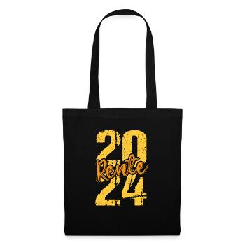 Retirement Pension Pensioner Pensioner Pension 2024 - Tote Bag - black - Front