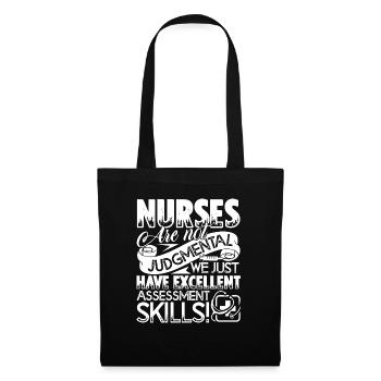 Nurse Nurses Excellent Skills - Tote Bag - black - Front
