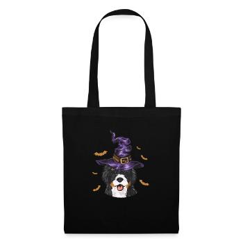 Bernedoodle Dog - Tote Bag - black - Front