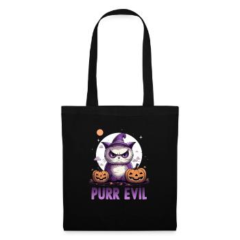 Cute Cat Halloween Costume Cat Holder Halloween - Tote Bag - black - Front
