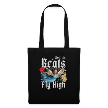 Feel the Beats Fly High - Tote Bag - black - Front