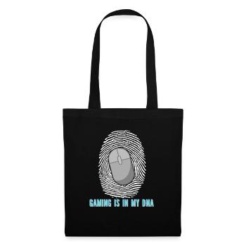 PC Joueur Vidéo Ordinateur Nerd Jeux WASD - Sac en tissu - noir - Devant